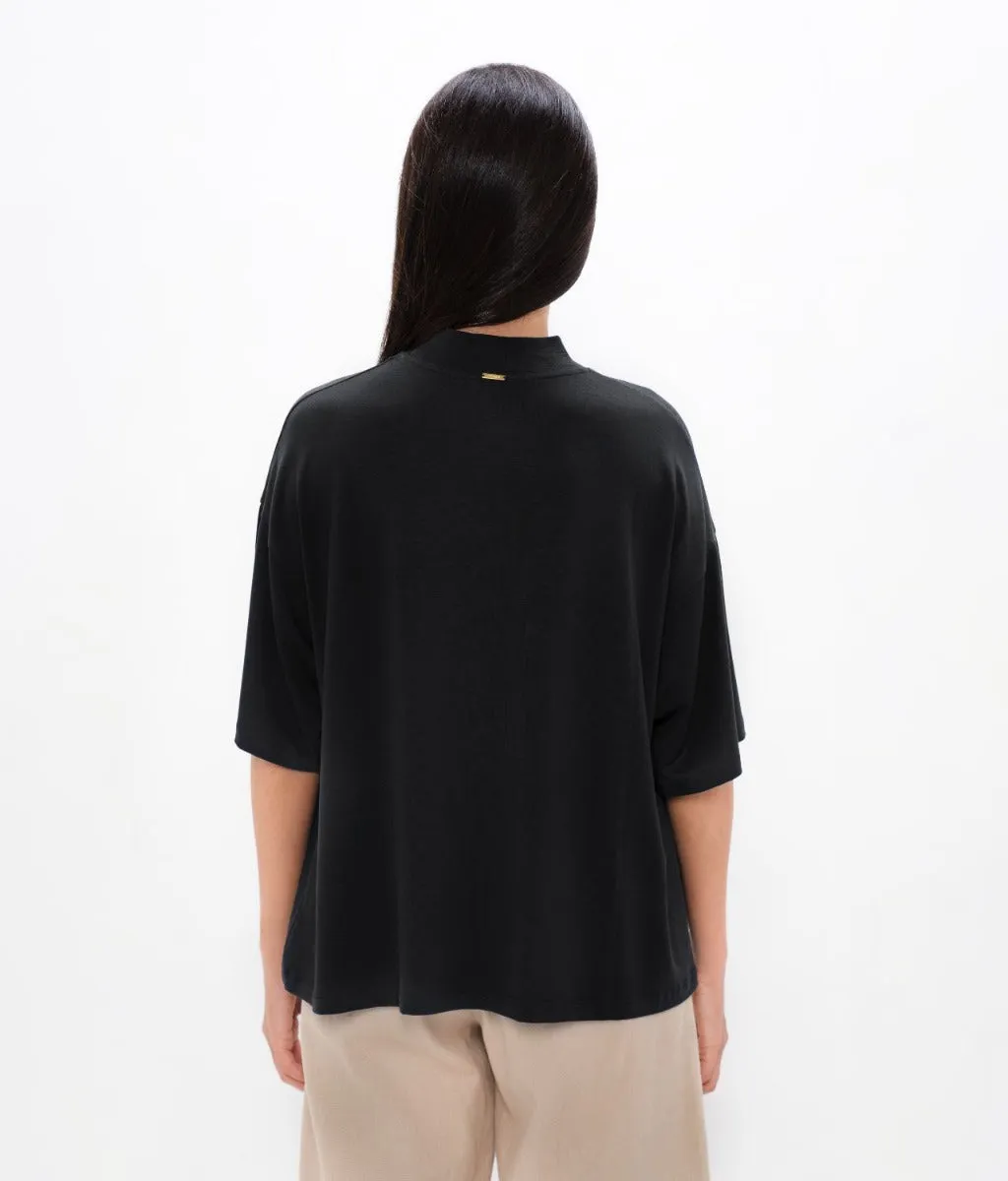Beirut BEY - Boxy Tee - Black Sand