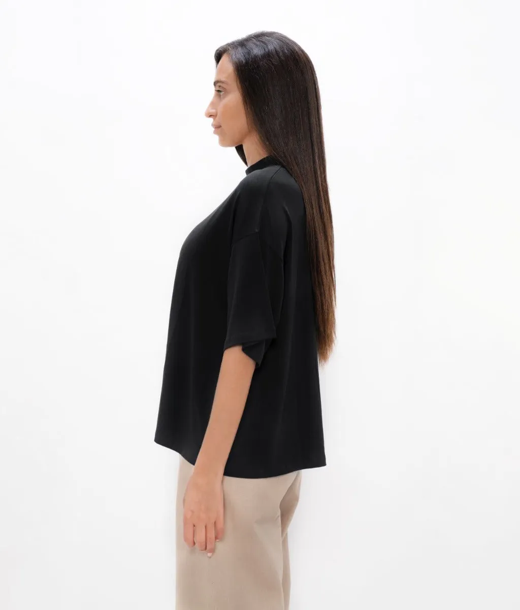 Beirut BEY - Boxy Tee - Black Sand