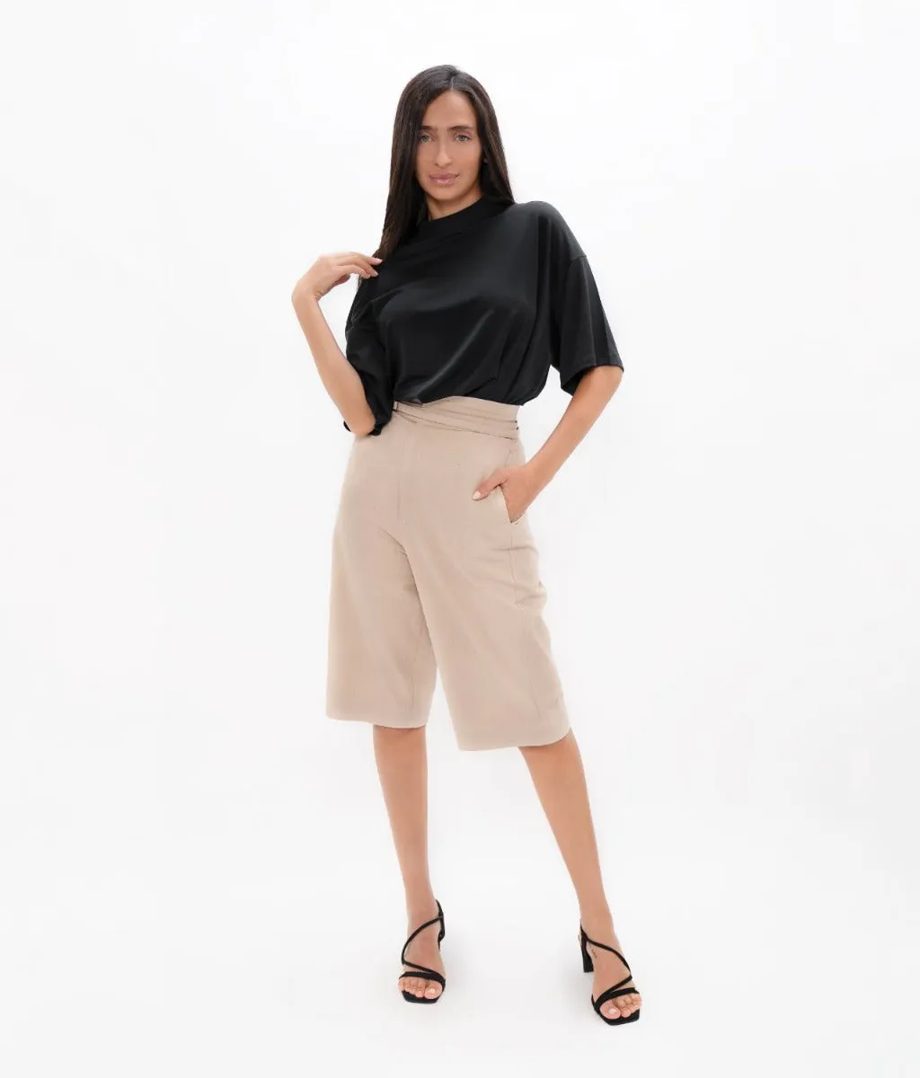 Beirut BEY - Boxy Tee - Black Sand