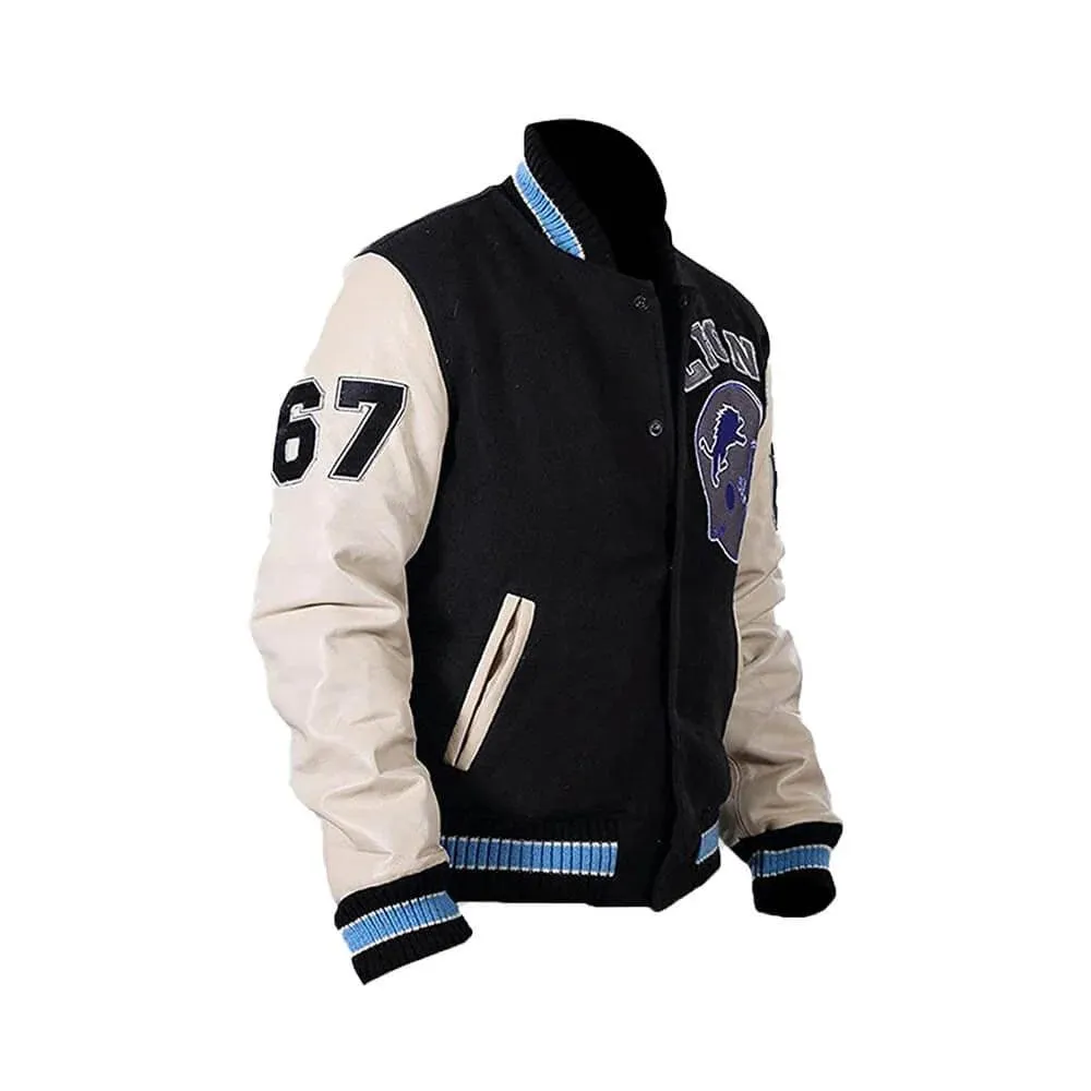 Beverly Hills Cop Detroit Lions Varsity Jacket