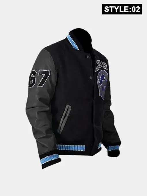 Beverly Hills Cop Detroit Lions Varsity Jacket