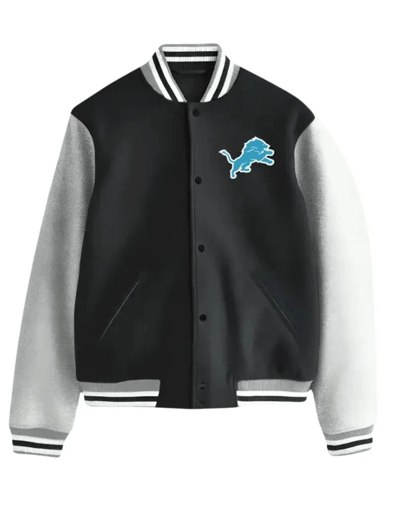 Beverly Hills Cop Detroit Lions Varsity Jacket