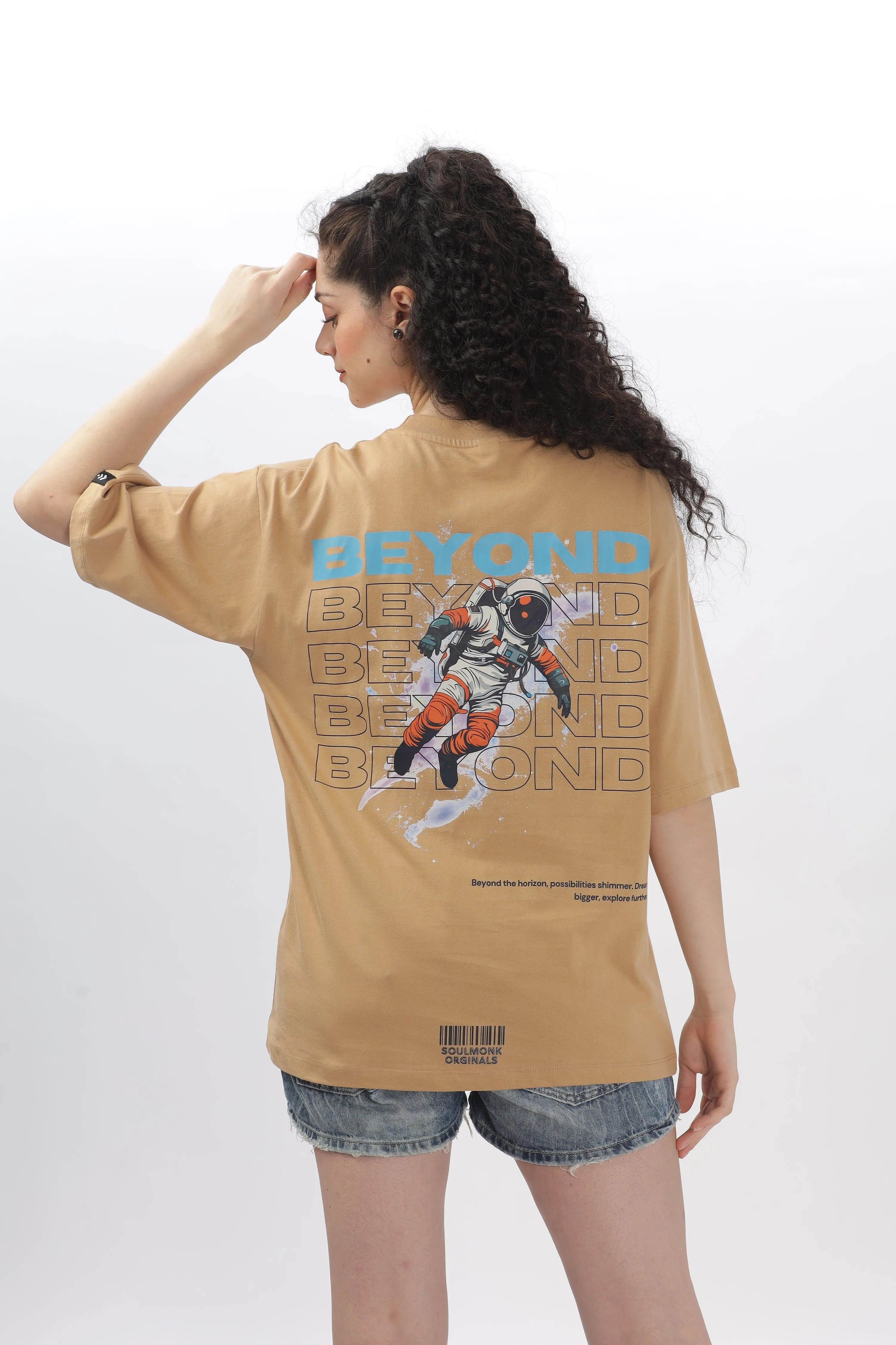 Beyond Taupe Oversized T-shirt