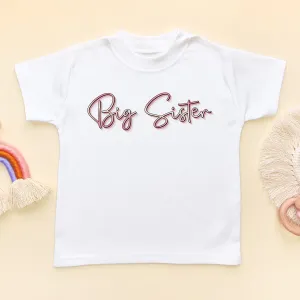 Big Sister 90's Style Toddler & Kids T Shirt