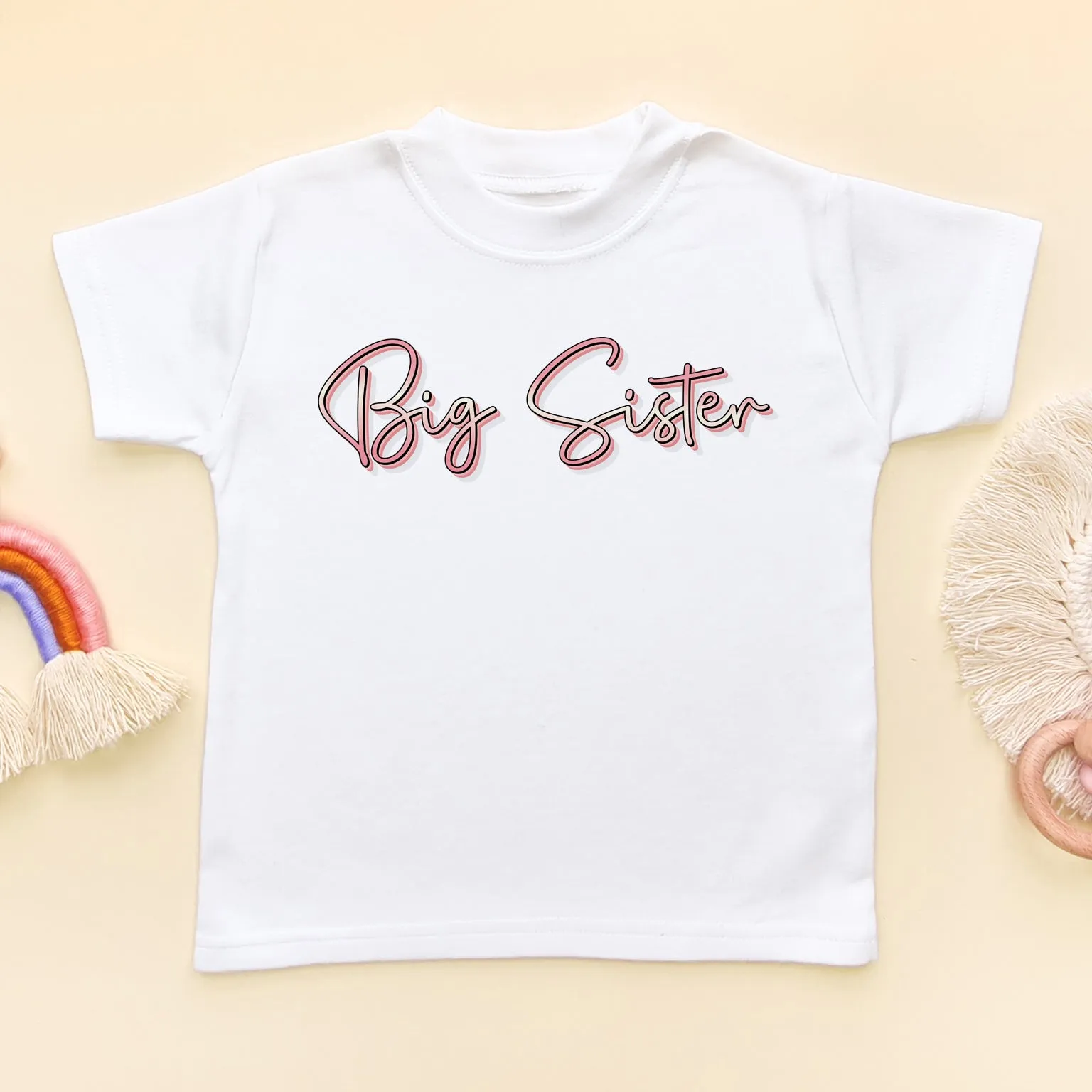 Big Sister 90's Style Toddler & Kids T Shirt