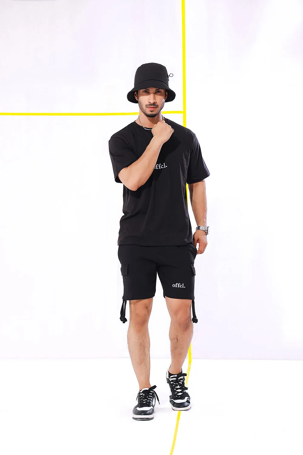 Black Offcl Oversized T-shirt