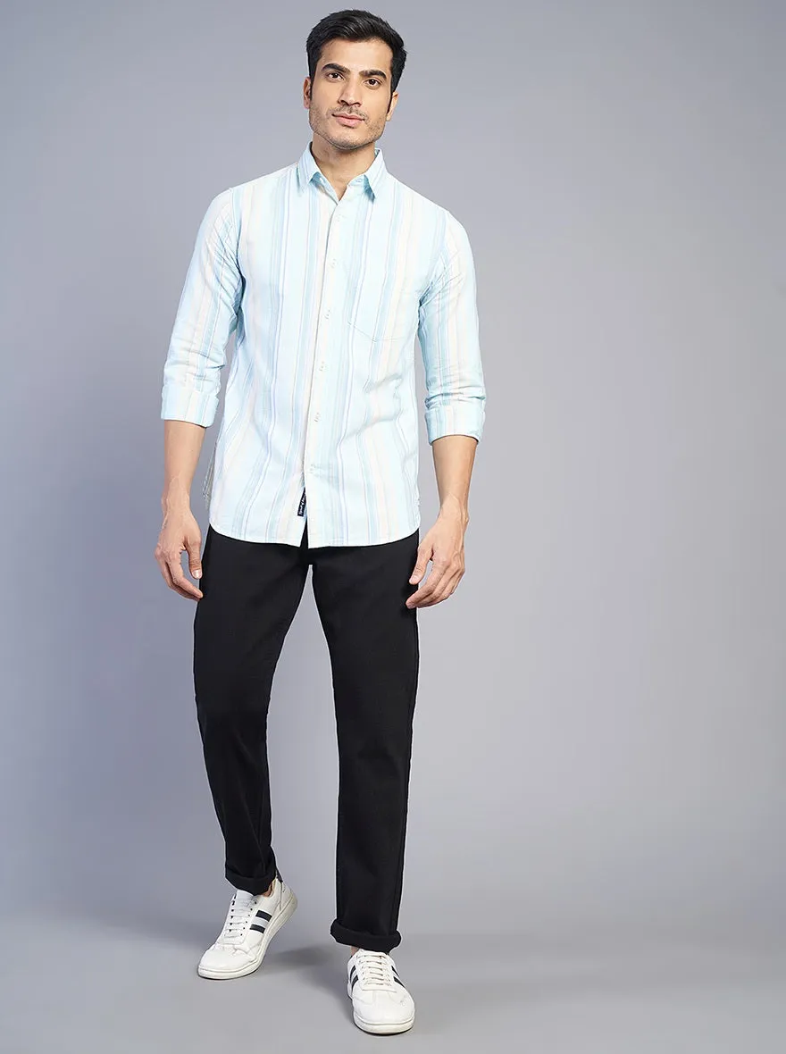 Black Washed Straight Fit Jeans | Greenfibre