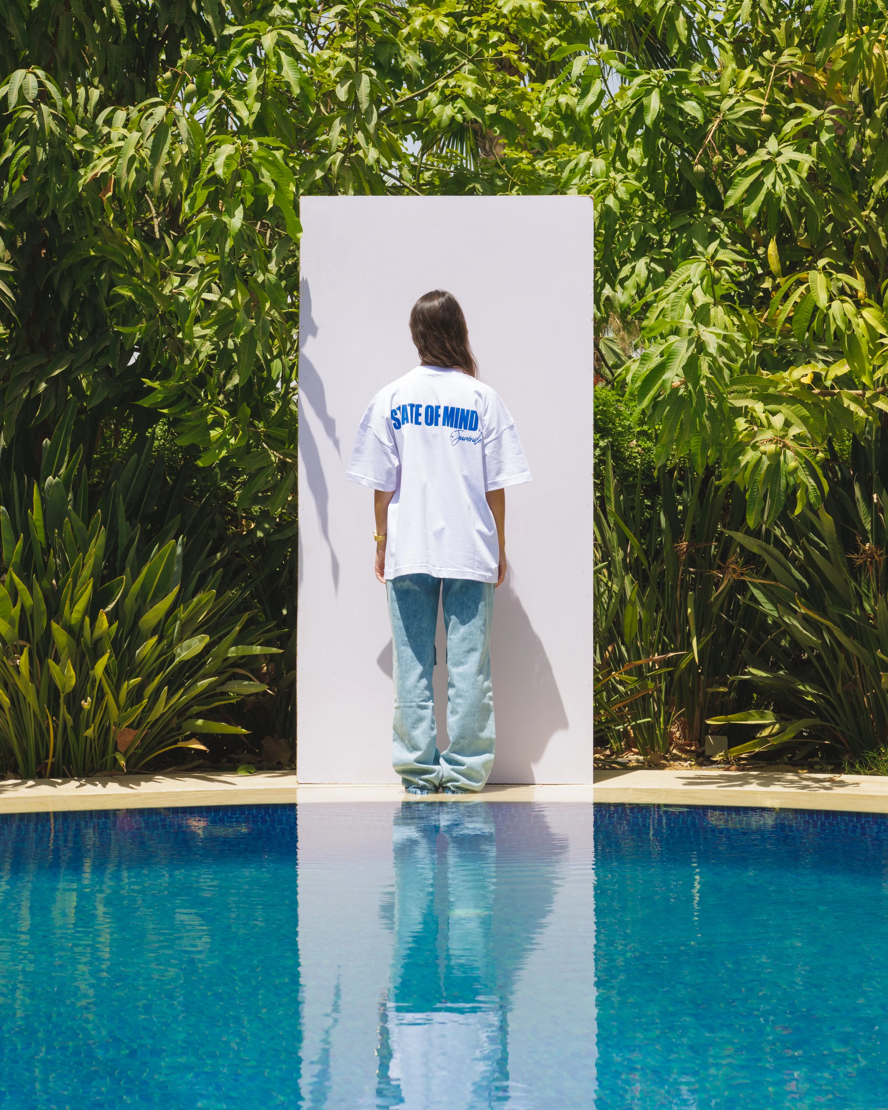 Bleu Oversized tshirt