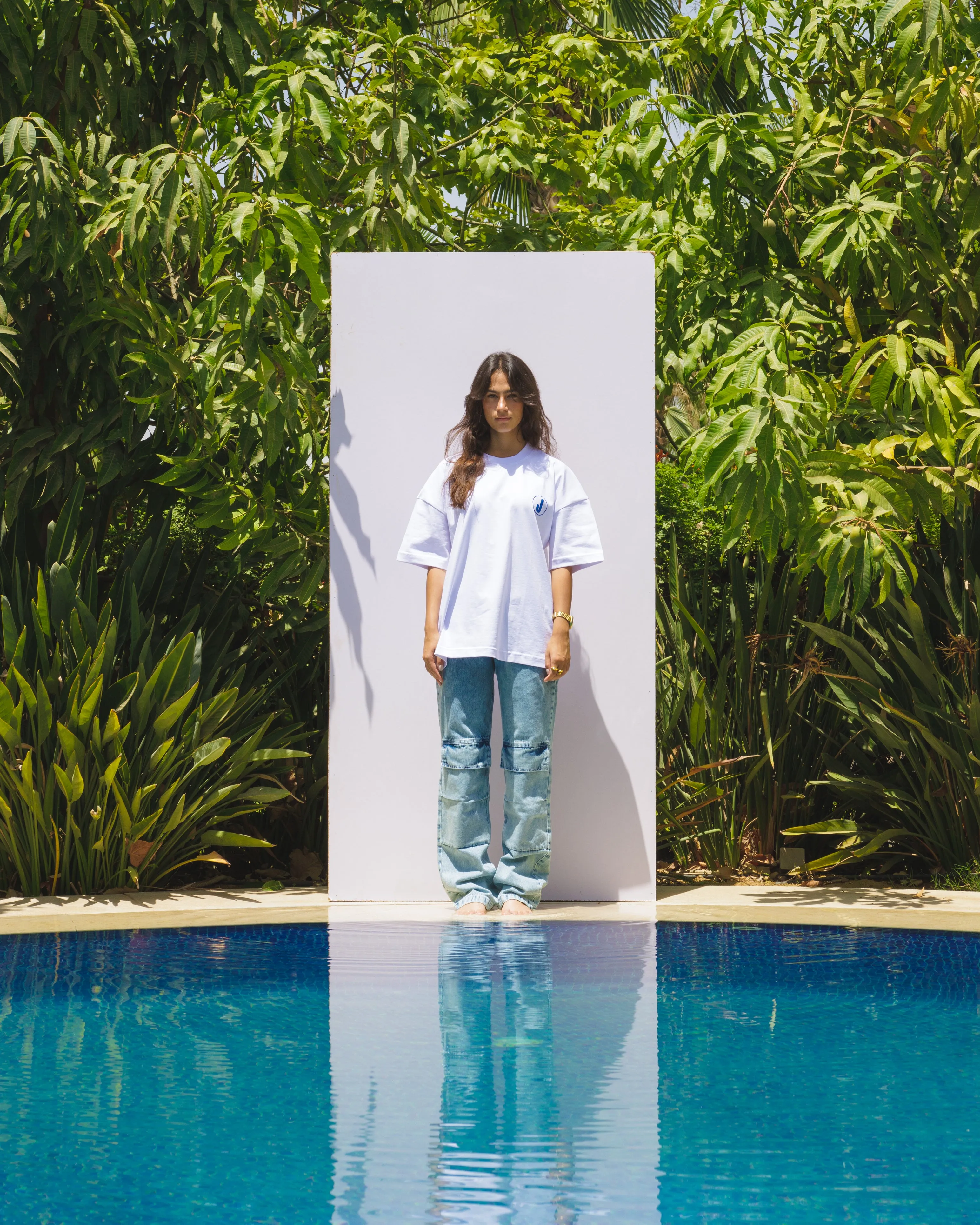 Bleu Oversized tshirt