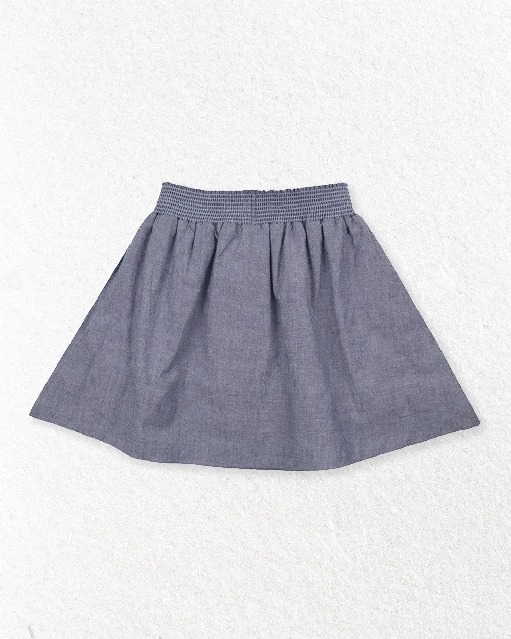 Blue Busy Bee Applique Skirt