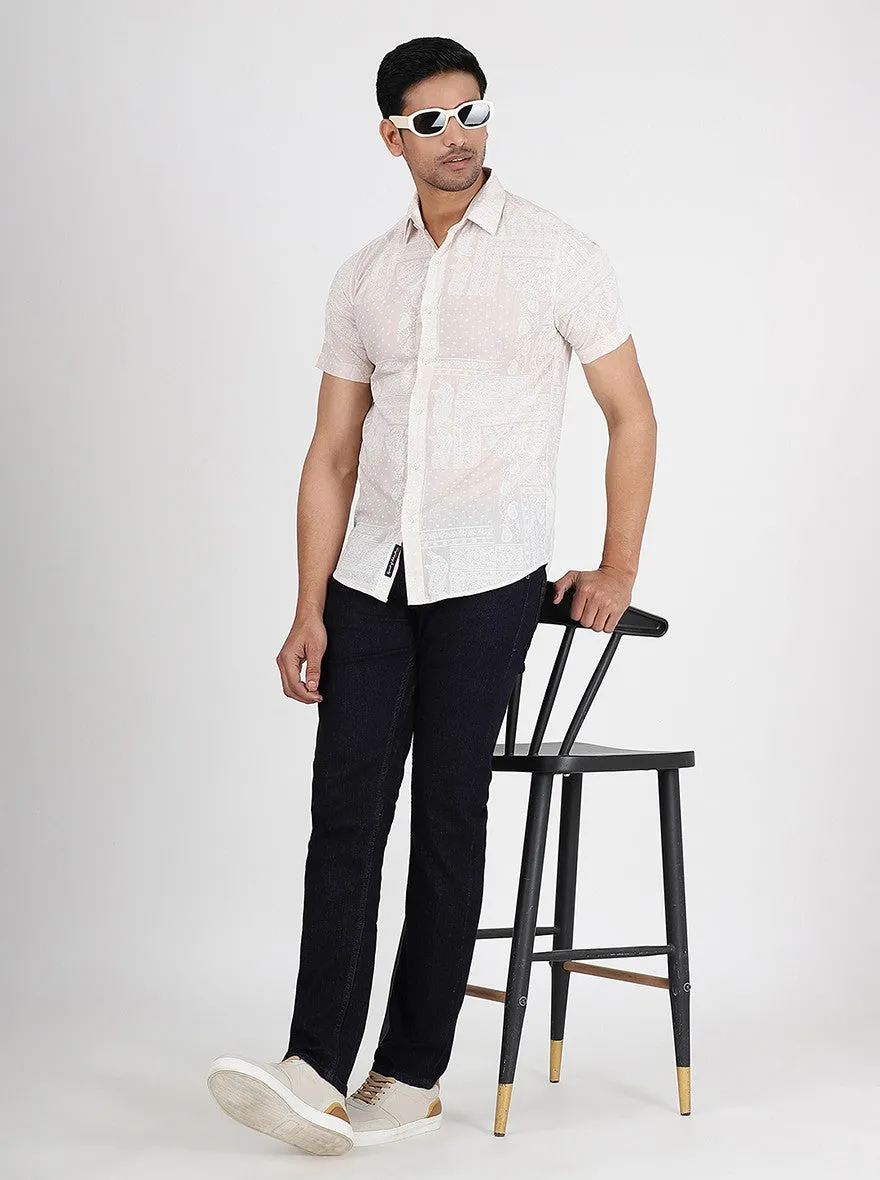 Blue Washed Narrow Fit Jeans | Greenfibre