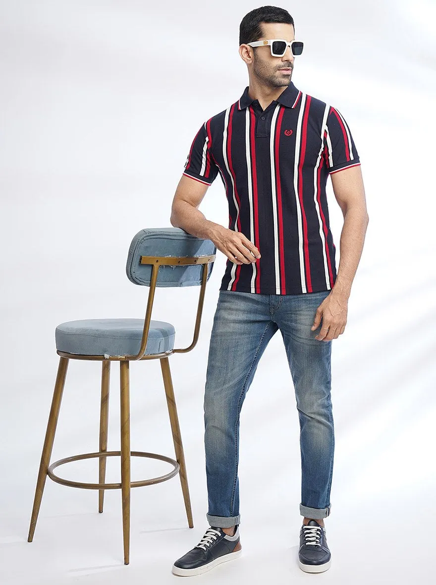 Blue Washed Slim Fit Jeans | JadeBlue