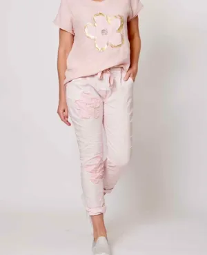 Blush Flower Pant