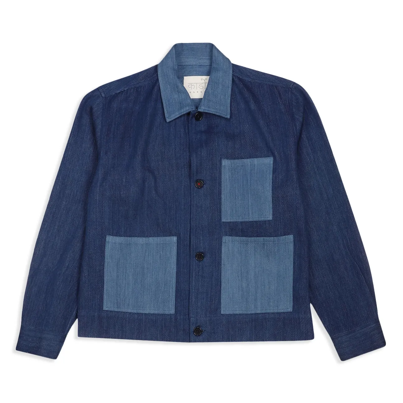 Bodhi Handloom Jacket - Denim Indigo