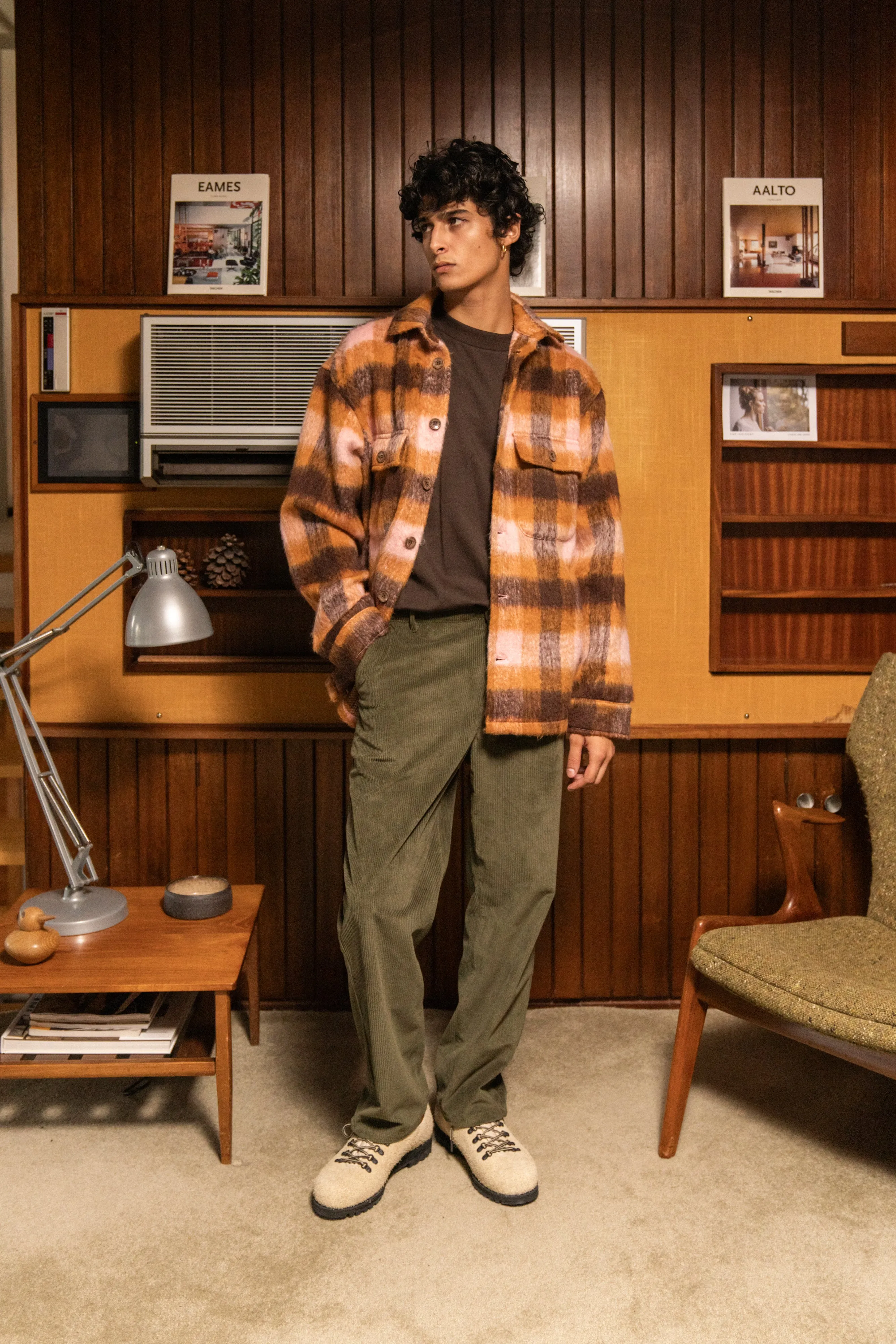 bound Oak Brown Script Tee