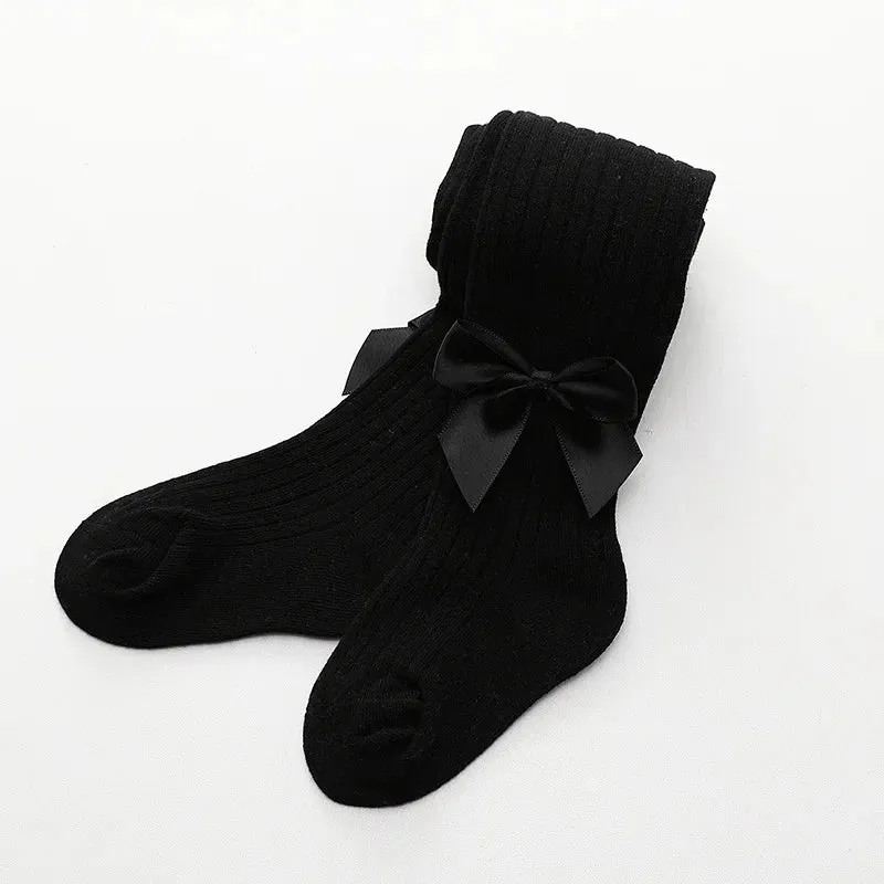 Bowknot Knit Tights