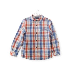 BOY SIZE 6 YEARS - Okaïdi, Soft, Long-sleeved, Dress Shirt EUC B34