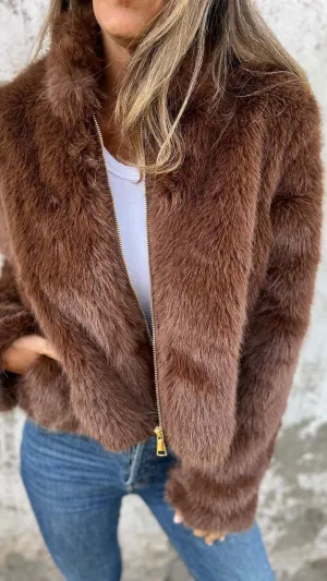 BRIGID | LUXURY FUR JACKET FOR WOMEN
