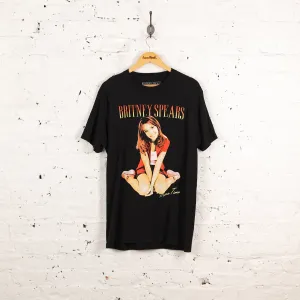 Britney Spears Baby One More Time T Shirt - Black - L