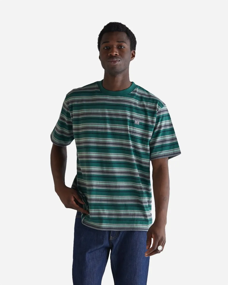 Brock Stripe Tee - Green