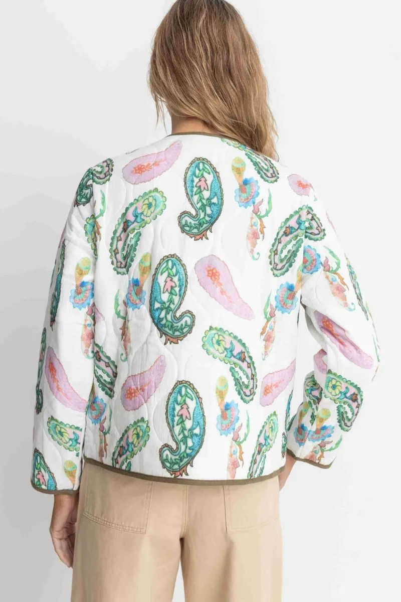 Brooklyn Paisley Quilted - Veste Femme