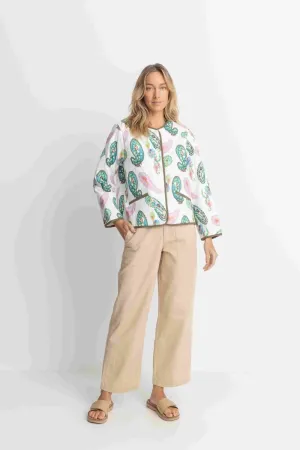 Brooklyn Paisley Quilted - Veste Femme