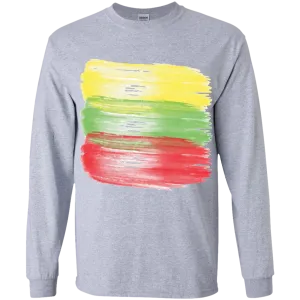 Brush Strokes - Boys Youth Classic Long Sleeve T-Shirt