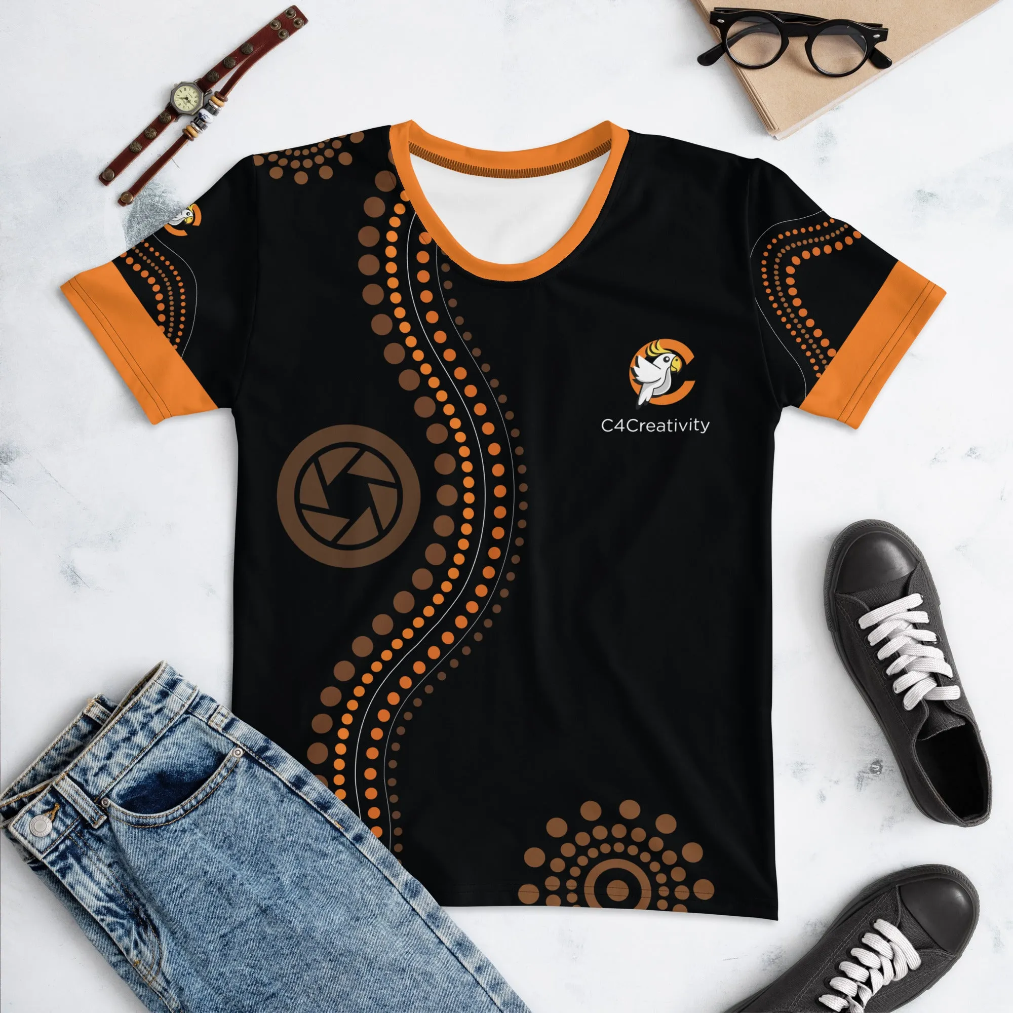 C4Creativity Edition Aboriginal-Inspired Women's T-Shirt