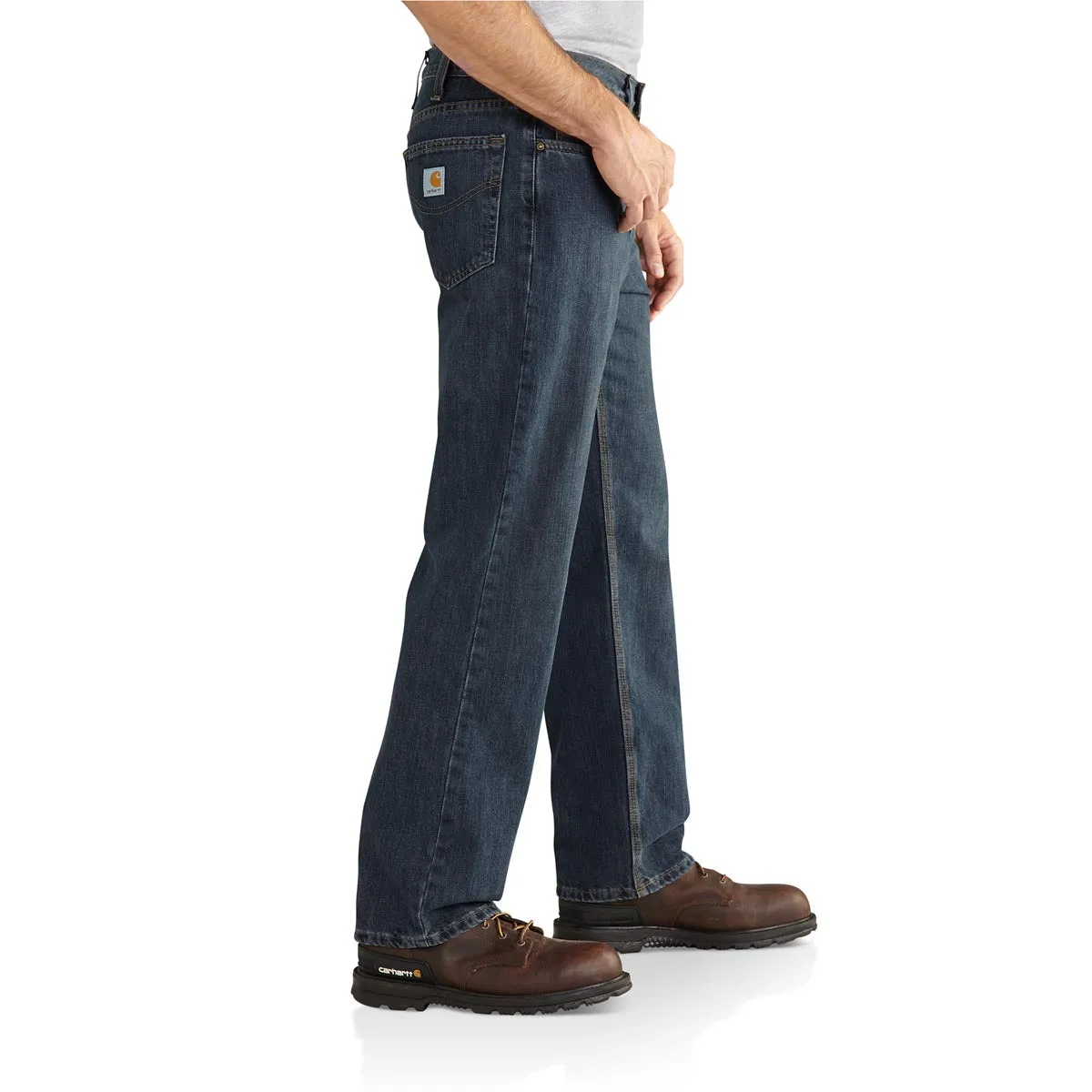 Carhartt 101483 Men's Relaxed Fit 5 Pocket Jean - Bed Rock
