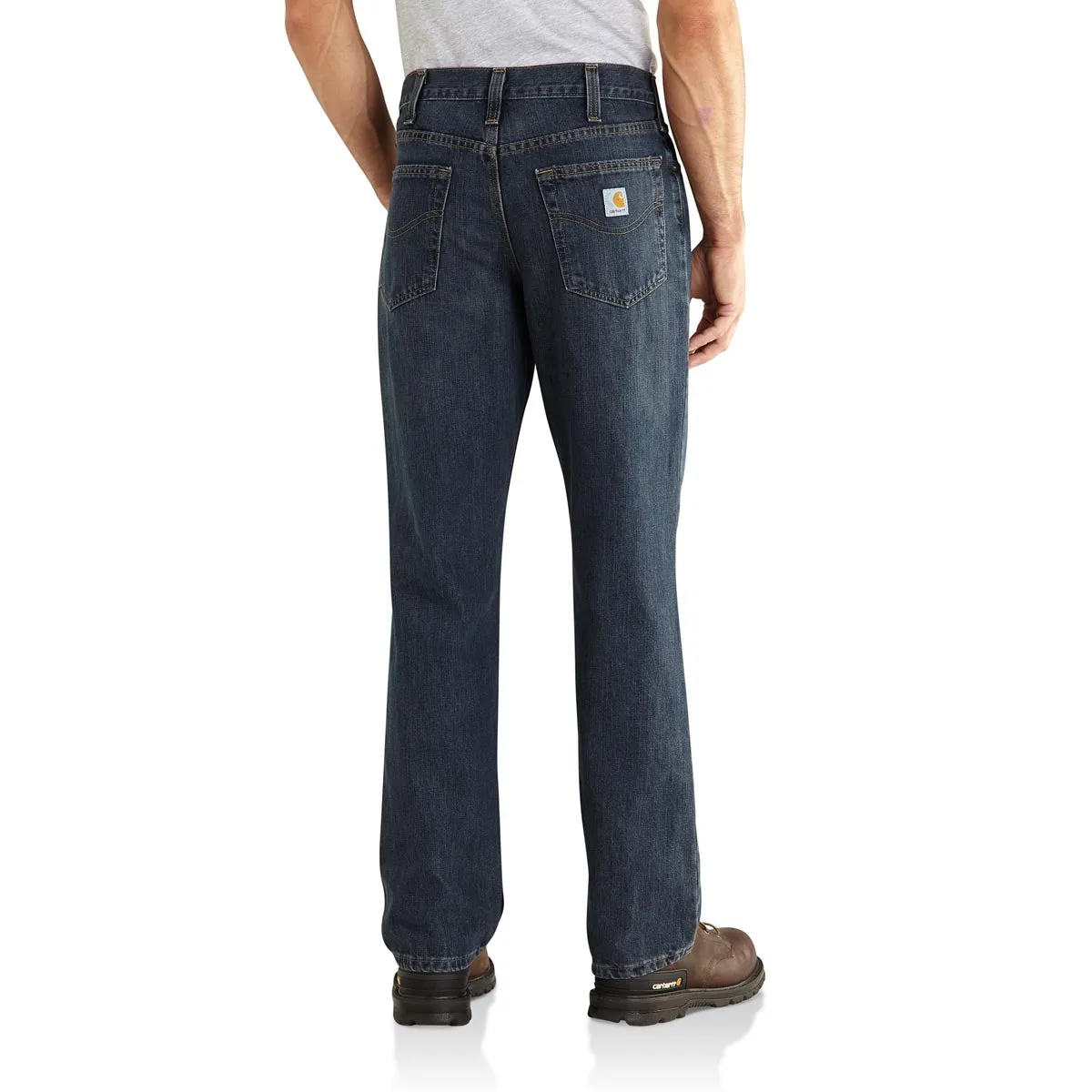 Carhartt 101483 Men's Relaxed Fit 5 Pocket Jean - Bed Rock