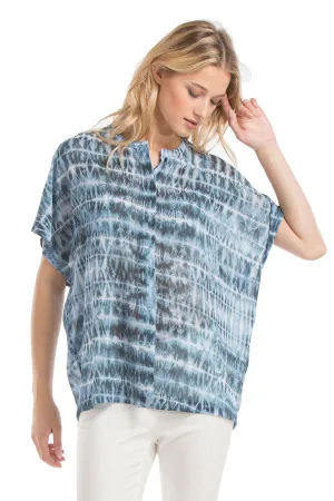 Cassie Boxy Blouse | Electric Blue