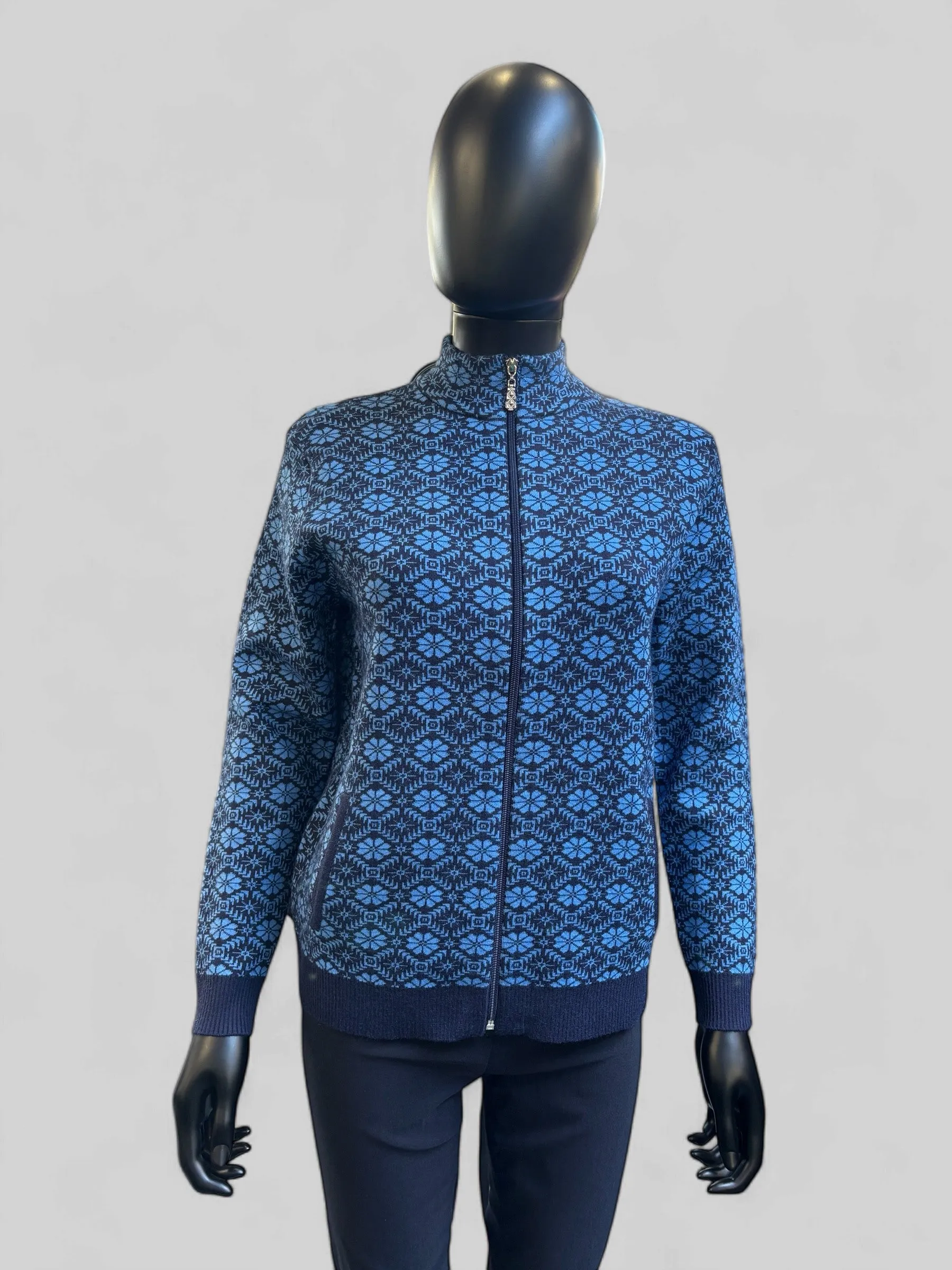 Castle Knitwear Zipped Jacket