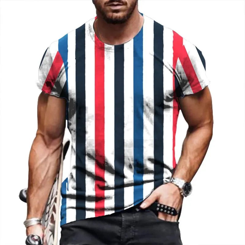 CASUAL STRIPED T-SHIRT