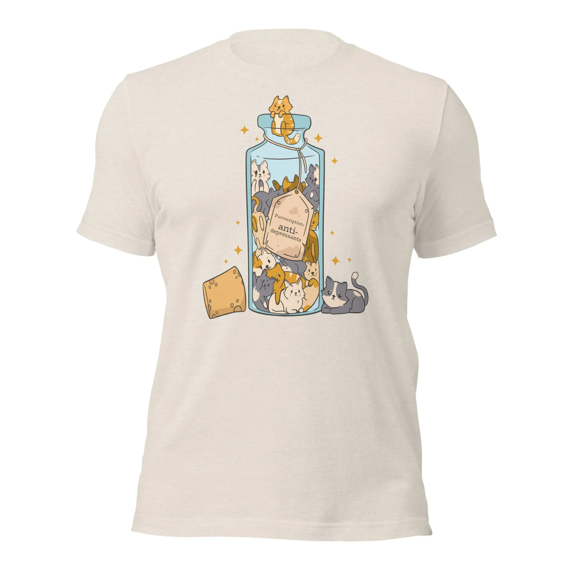 Cat Lovers Antidepressant Unisex T-Shirt