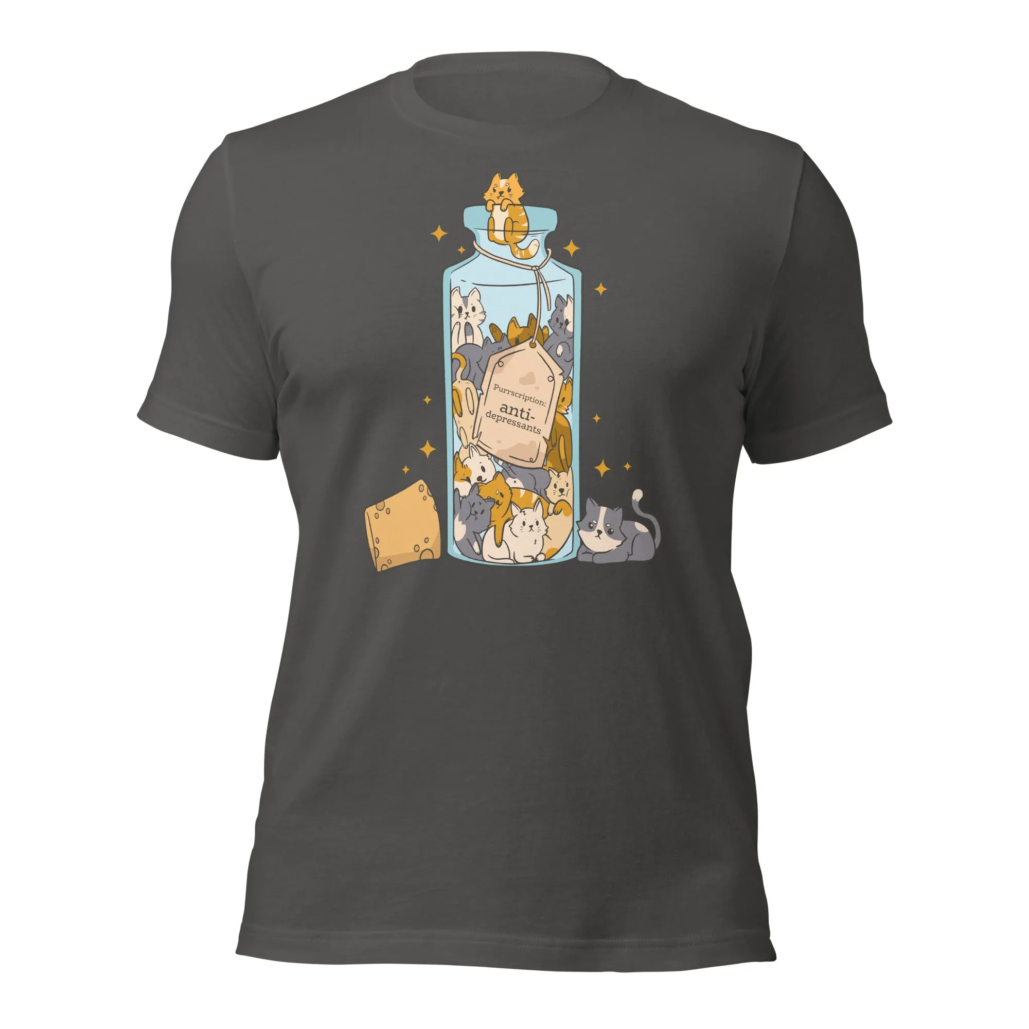 Cat Lovers Antidepressant Unisex T-Shirt