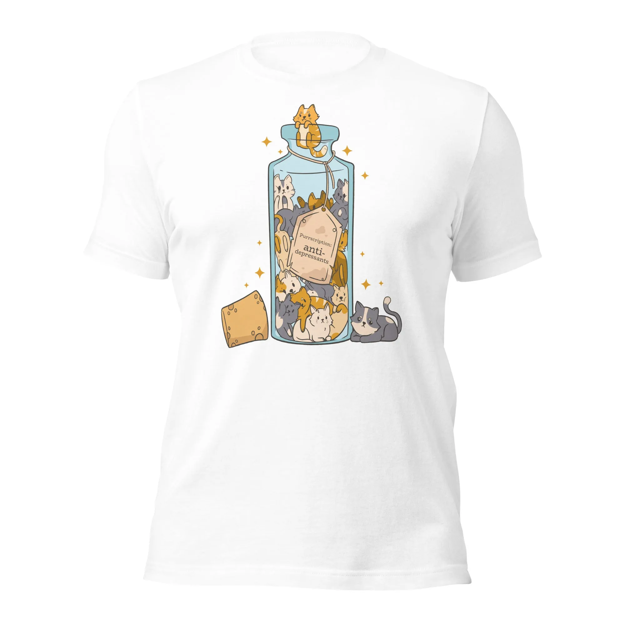 Cat Lovers Antidepressant Unisex T-Shirt
