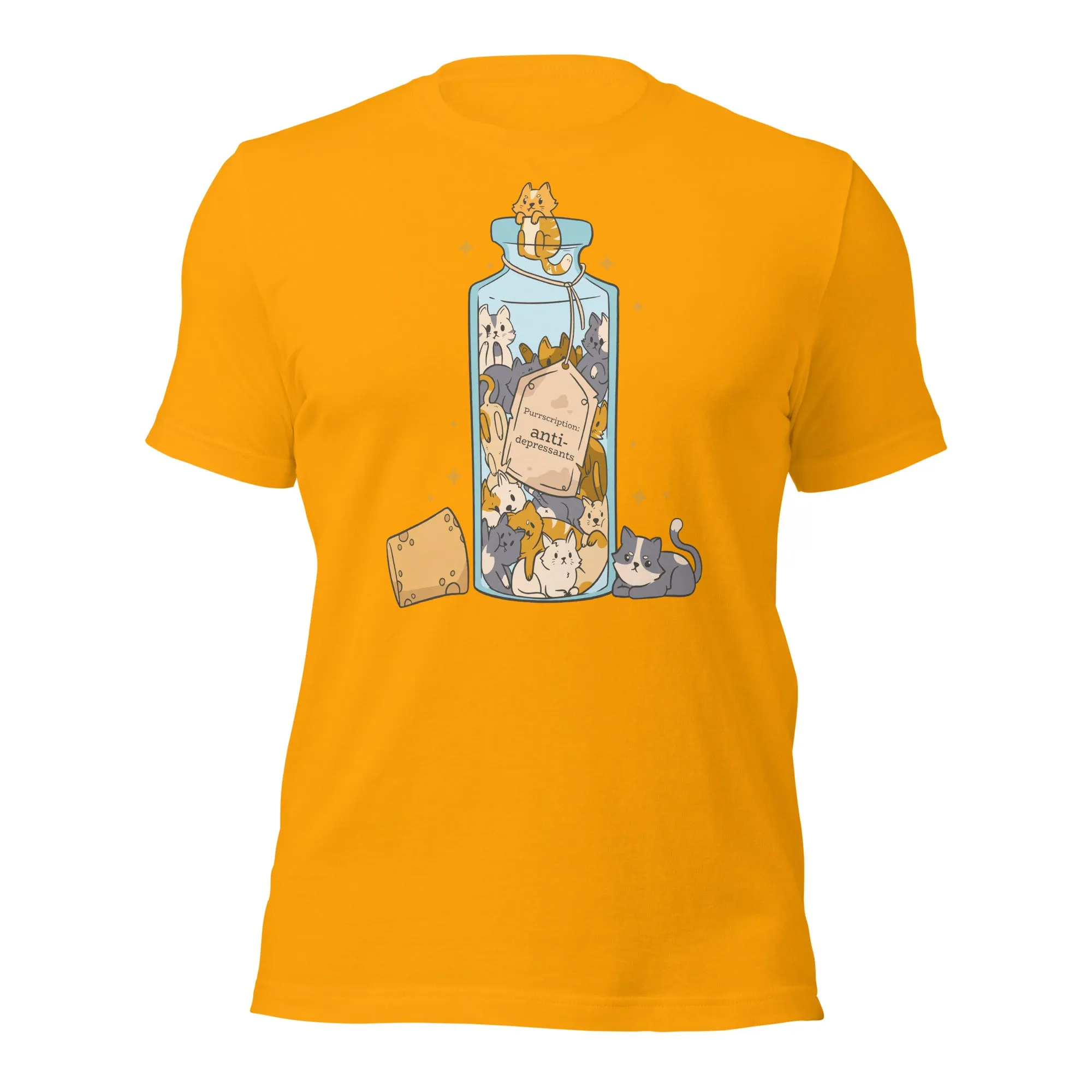 Cat Lovers Antidepressant Unisex T-Shirt