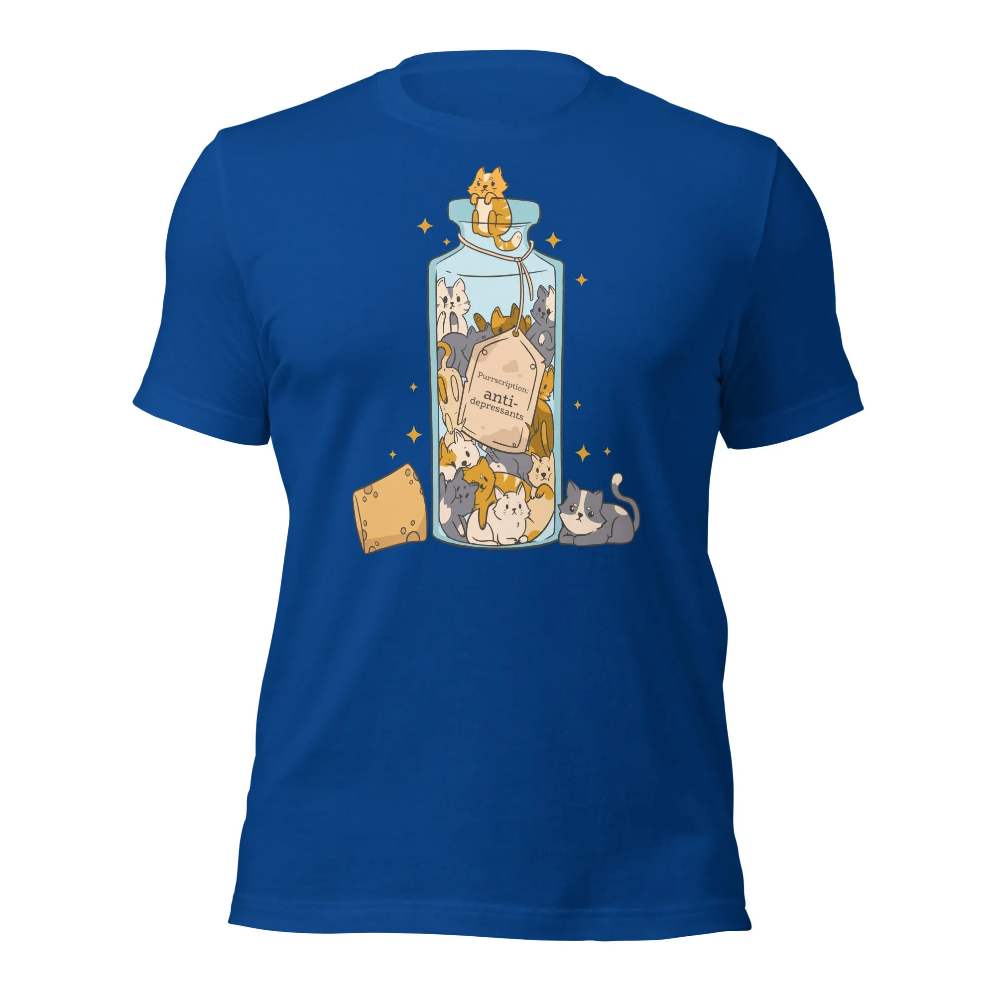 Cat Lovers Antidepressant Unisex T-Shirt