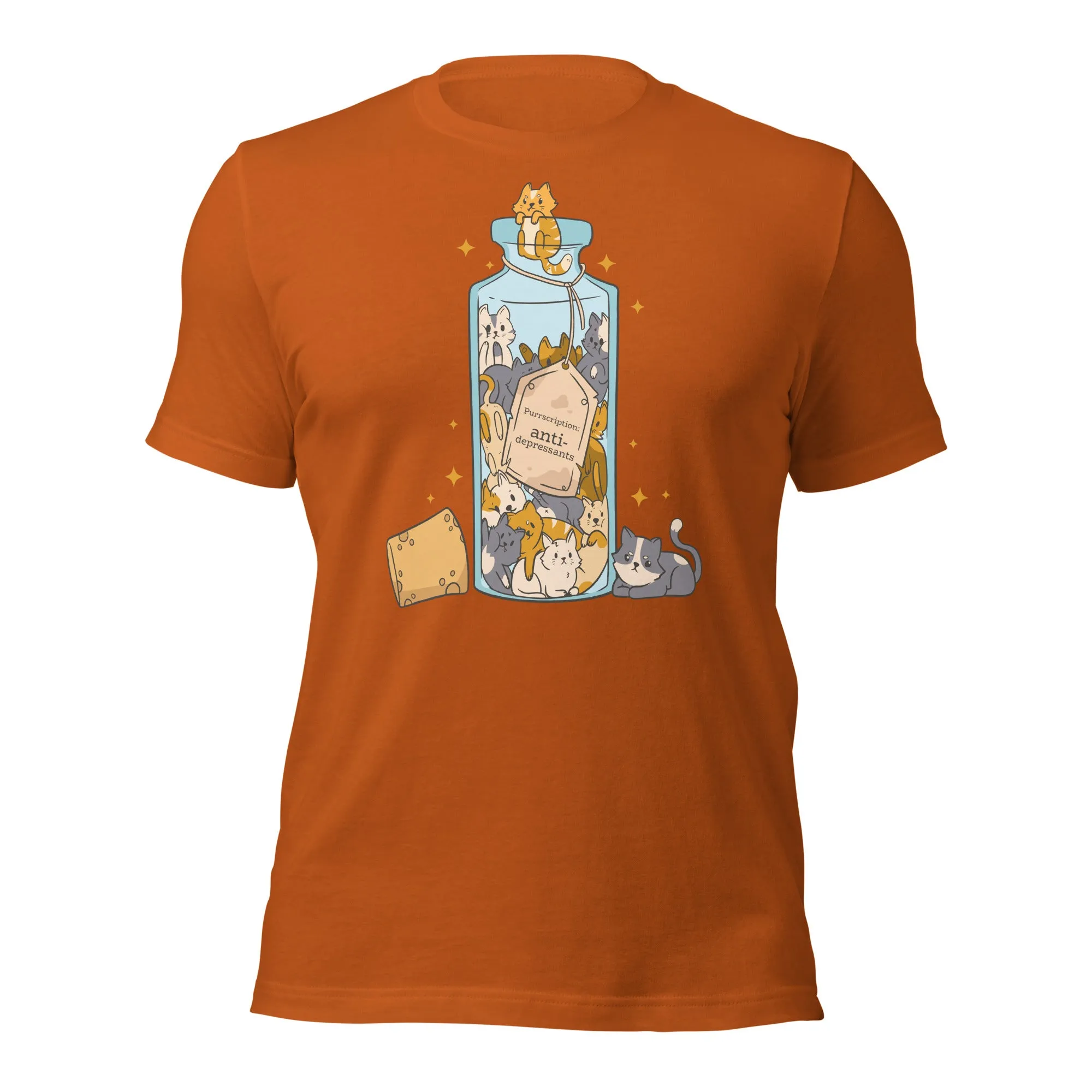 Cat Lovers Antidepressant Unisex T-Shirt