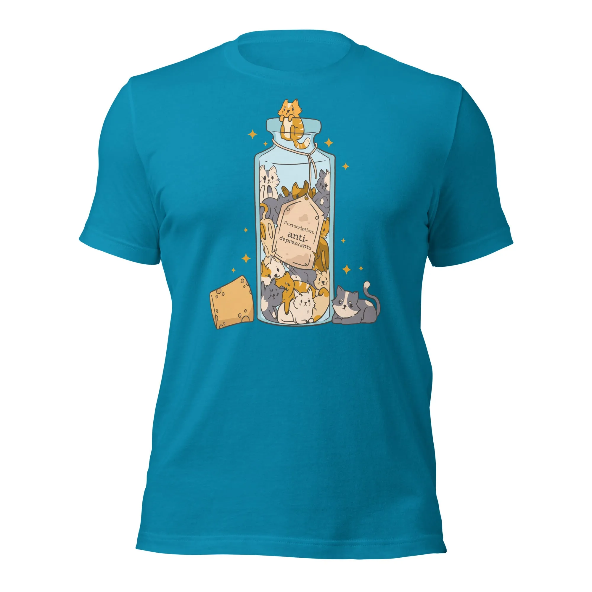 Cat Lovers Antidepressant Unisex T-Shirt