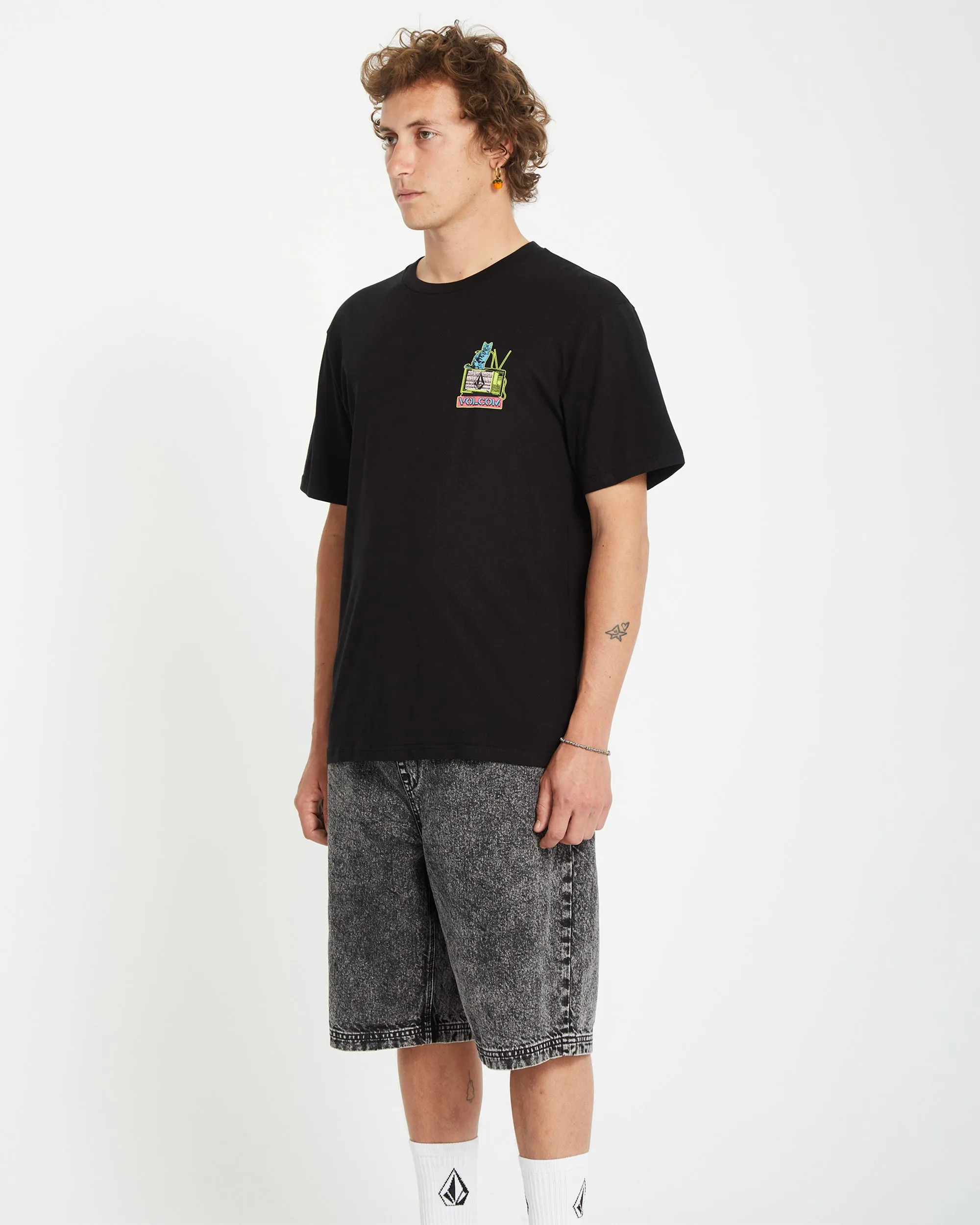 Catv T-shirt - BLACK