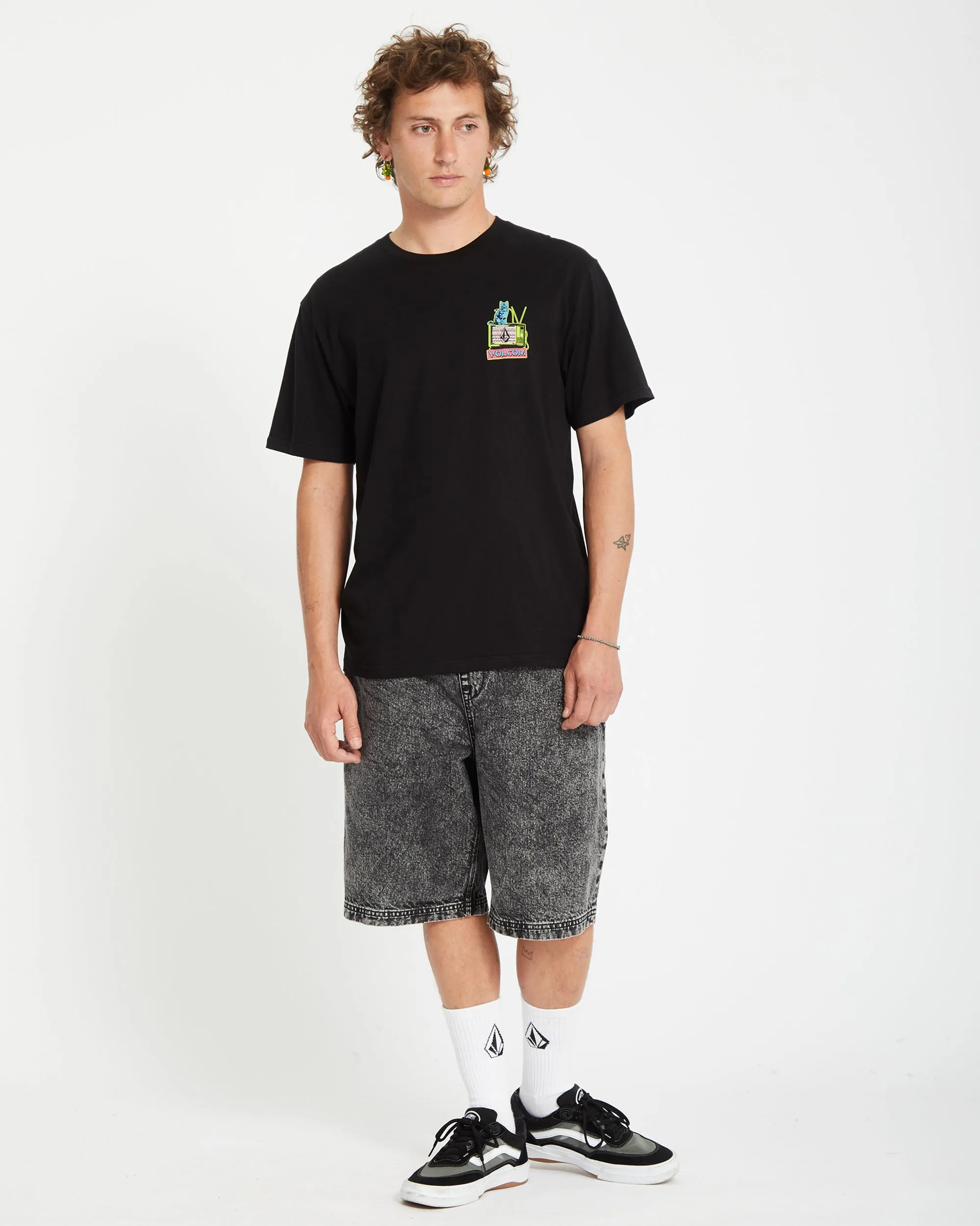 Catv T-shirt - BLACK