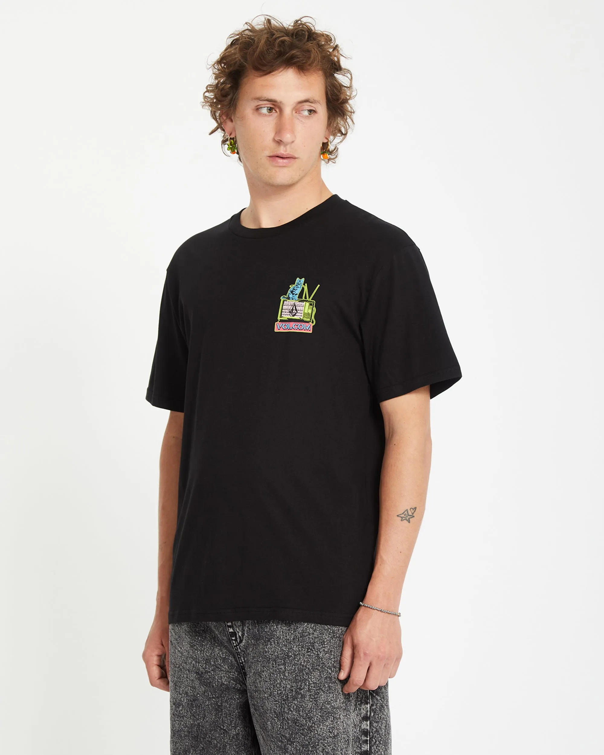 Catv T-shirt - BLACK