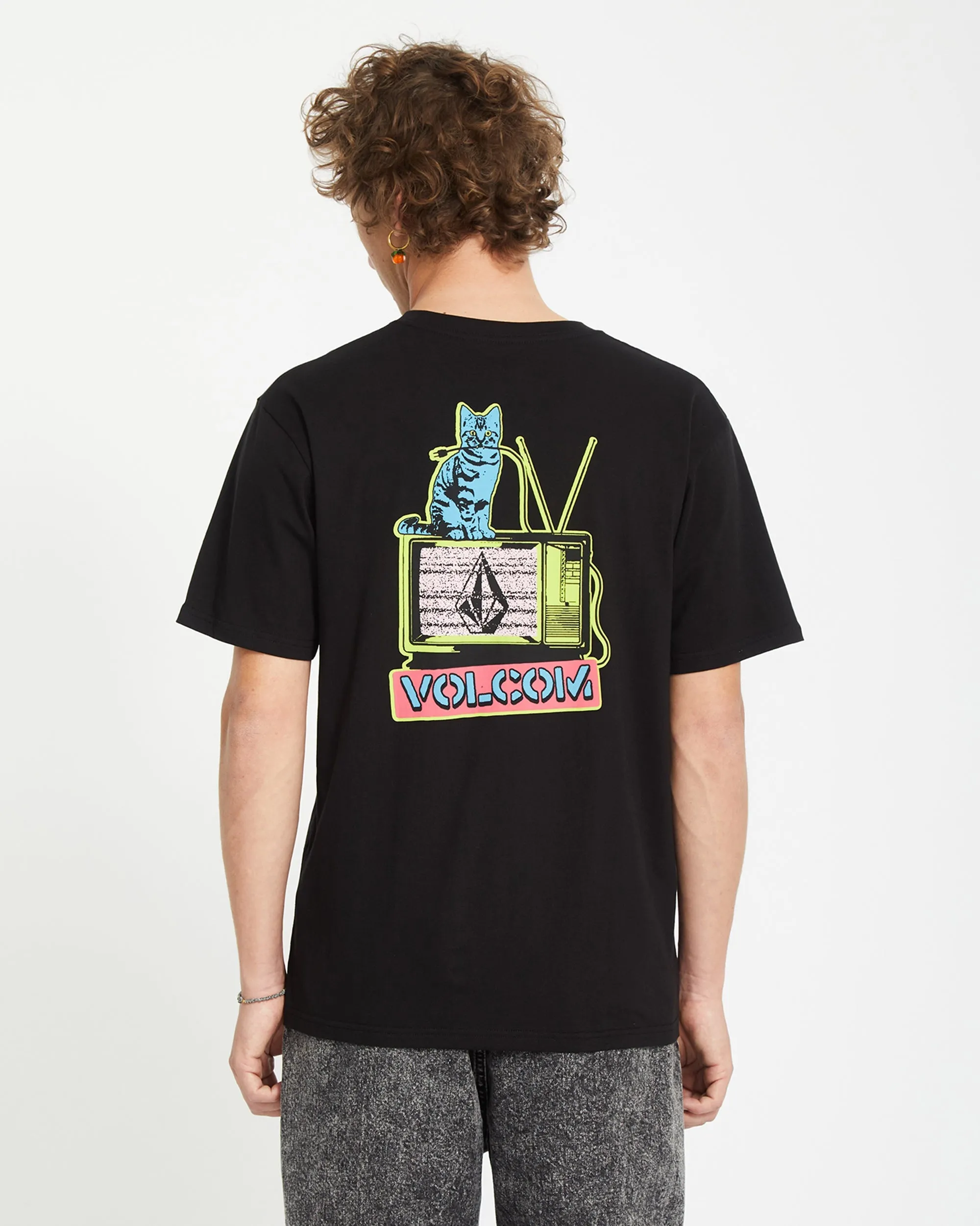 Catv T-shirt - BLACK