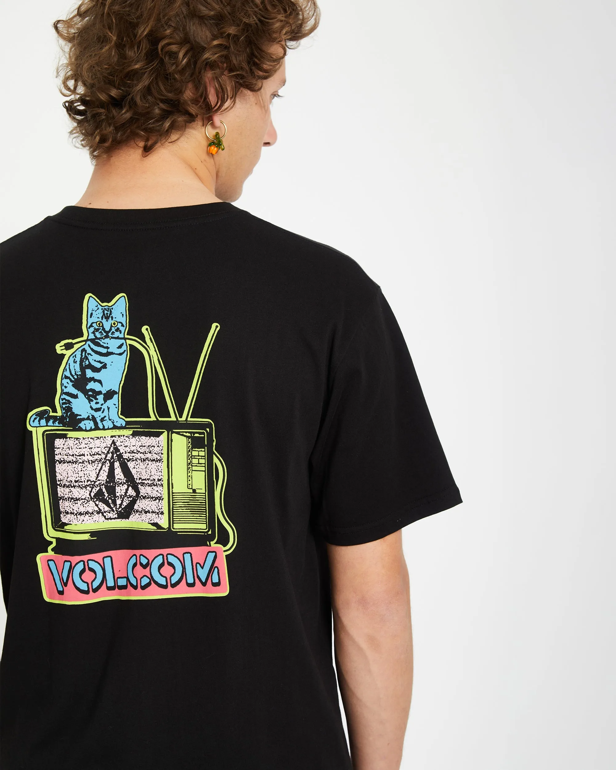 Catv T-shirt - BLACK