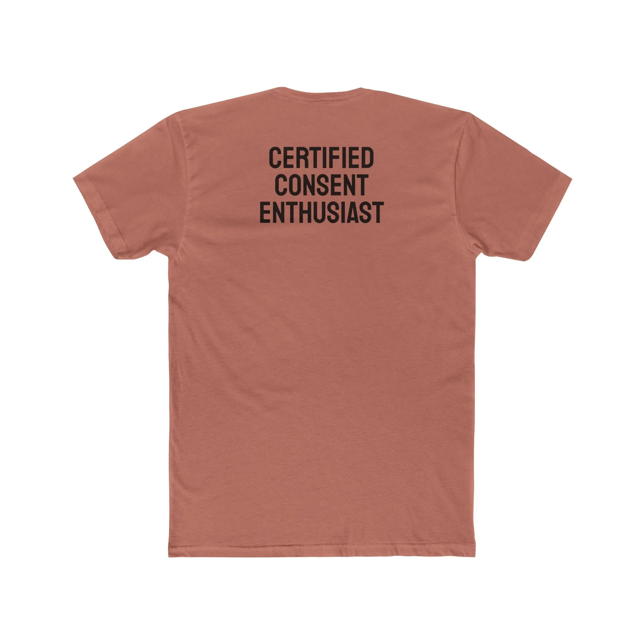 Certified Consent Enthusiast - Unisex Cotton Crew Tee