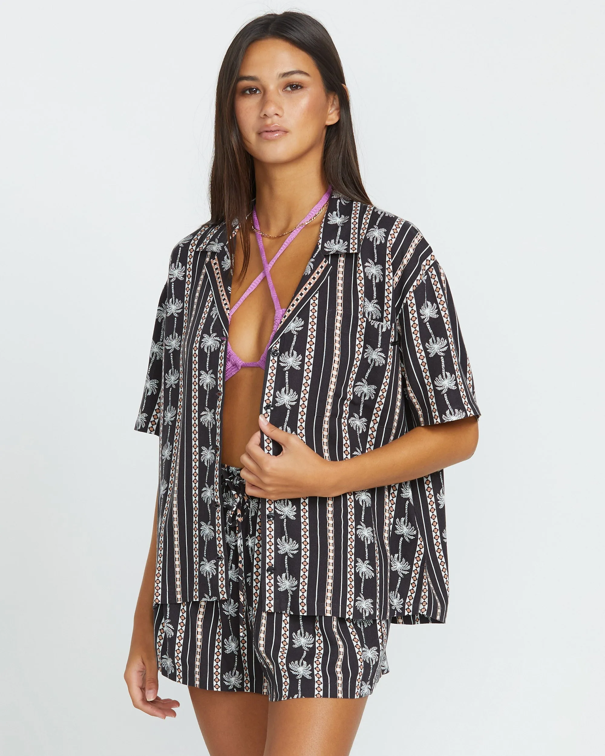 Chemise Sun Stunner - BLACK COMBO