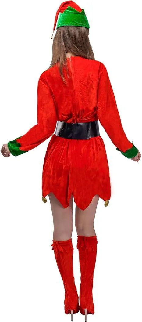 Christmas Elf Costumes Red and Green