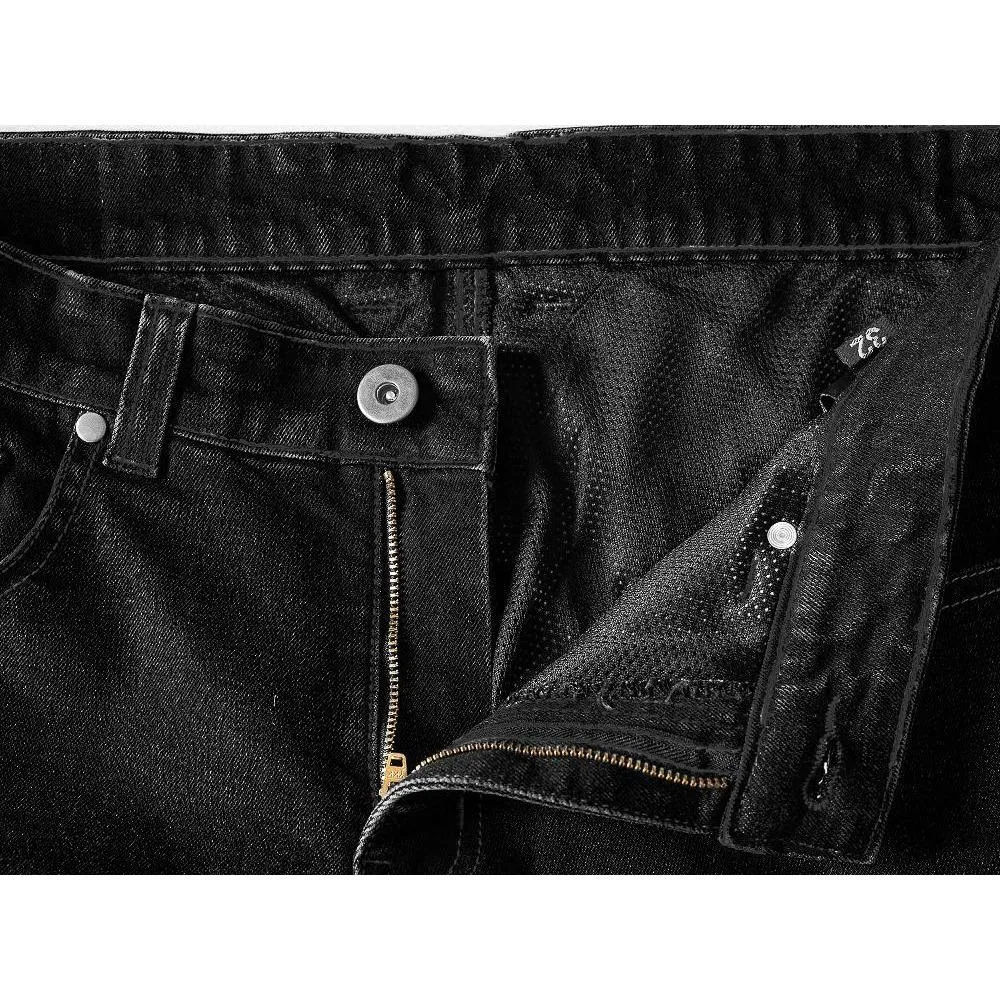 City Rider Men's Protected Motorcycle Classic Black Jeans