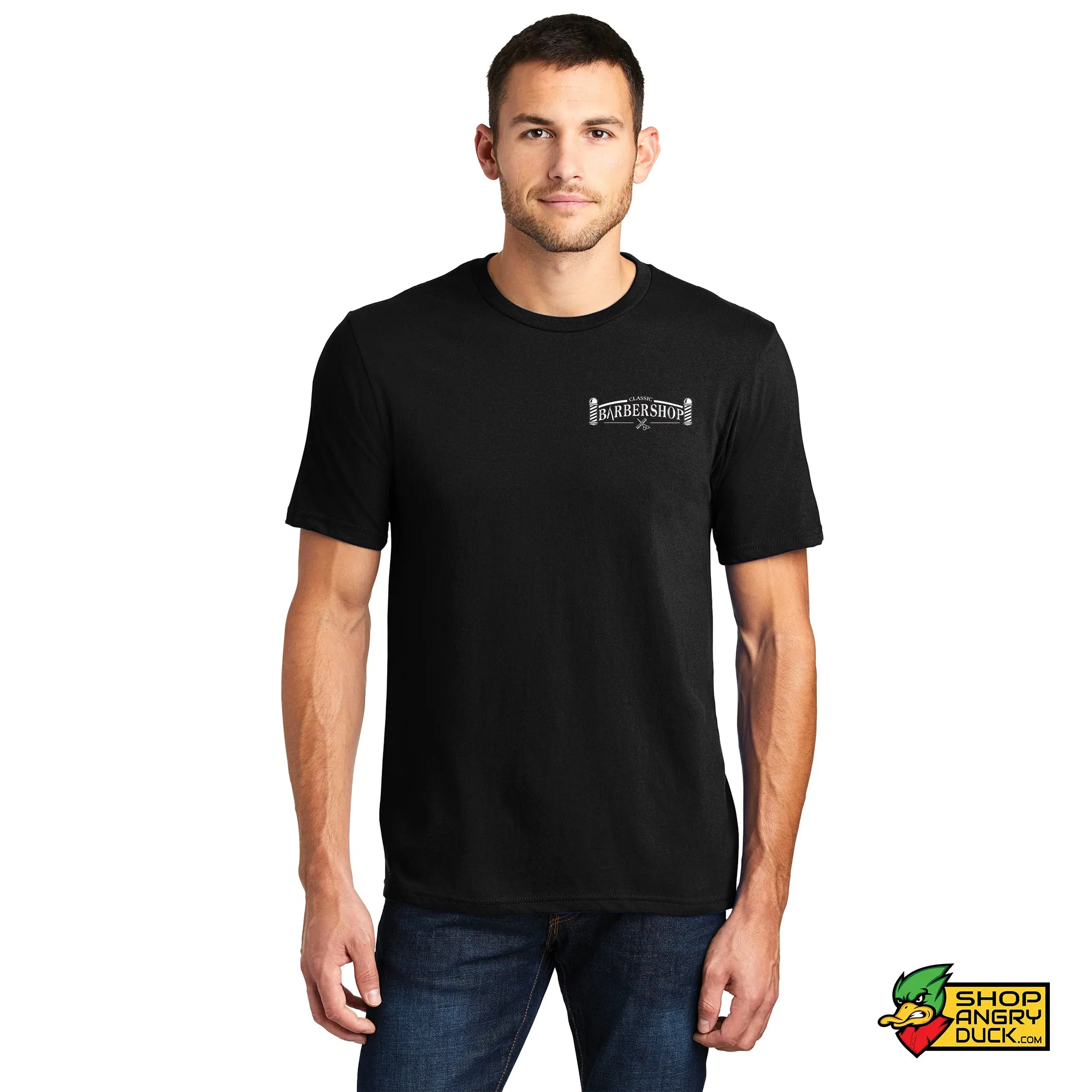 Classic Barbershop Skull T-Shirt